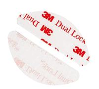 DPM Tapes - 3M Dual Lock SJ3560, 2 Éléments Adhésifs Type 250 Refermables pour Télépéage et Accessoires, Transparent