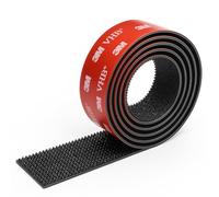 Dpm Tapes - 3M Dual Lock SJ3870, Fixation Réutilisable Extraforte pour Dashcam, GoPro, Accessoires Auto, Système de Péage, Fermeture à Pression, Sans Résidus, Noir (25,4 mm x 1 m)