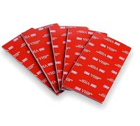 Dpm tapes - 3M VHB Lot de 50 Pastilles Adhésives Double Face Extrafortes en Mousse Acrylique, Résistantes à l’Eau et à la Chaleur, Idéales pour Voiture, Maison et Bureau (25 mm x 50 mm)