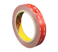 Dpm tapes - 3M VHB - Ruban adhésif double face universel extra fort en mousse acrylique, résistance à l'eau et aux hautes températures, décor de Noël, bandes LED, voiture,maison bureau (10 mm x 11 m)