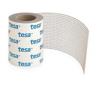 Dpm tapes - Ruban adhésif de réparation pour moustiquaires en fibre de verre avec adhésif Tesa, résistant à l’humidité, chaleur, froid - répare les déchirures rapidement et durablement (50 mm x 1 m)