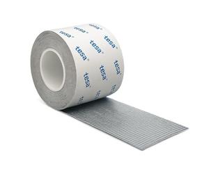 Dpm tapes Ruban Adhésif Réparation Moustiquaires Fibre de Verre - Auto-Adhésif Tesa Premium Résistant UV et Intempéries - Découpable, Sans Perçage Intérieur/Extérieur - 50 mm x 5 m