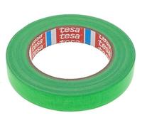 Dpm tapes - tesa 4671 Ruban Gaffer Vert Fluorescent, Inscriptible, Déchirable à la Main et Retirable Sans Résidus de Presque Toutes les Surfaces, 19 mm x 25 m