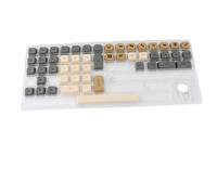 Dpofirs 125pcs XDA Clavier Keycaps, Thème Arabe Chatoyant XDA Profil PBT Dye Sublimation Key Caps pour 61 64 68 75% 87 98% 104 108 Claviers Mécaniques