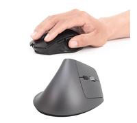 Dpofirs 2,4 G de Souris Ergonomique sans Fil Vertical, 3 Souris Verticales DPI Réglables avec des Clics Silencieux pour L'ordinateur Portable, Le Bureau, Le PC, L'ordinateur