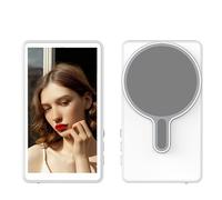 Dpofirs 4.02 Affichage de L'écran de Selfie Magnetic Phone HD, Télécommande Bluetooth de 1800mAh, Mode D'écran Large de luminosité à 3 Niveaux, Détection Automatique pour Selfie Vlog
