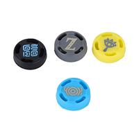 Dpofirs 4 Pièces Capuchons de Pouce en Silicone pour Manettes de Jeu | Housses de protection pour joystick, poignées résistantes à la transpiration, silicone élastique, conception ergonomique,