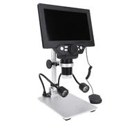 Dpofirs 7in HD Microscope Numérique 1200x 12MP Focus Automatique pour la Réparation pour la Recherche Scientifique avec Télécommande pour Les Adultes