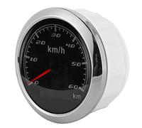 Dpofirs 85mm GPS Compteur de Vitesse IP67 Étanche pour Marine Yachts
