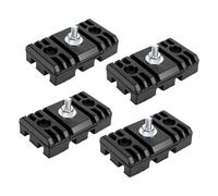 Dpofirs AC Outdoor Unit Anti Vibration Pad, 4 Pack Solid Rubber