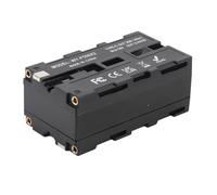 Dpofirs Adaptateur de Batterie Factice, Adaptateur d'alimentation Double Face avec Affichage Numérique et Port de Type C, pour Appareils de Photographie Continue et de Transmission