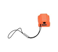 Dpofirs Adaptateur de Charge pour Console SP avec Prise Casque de Type C et 3,5 Mm, Conception Anti-Perte Durable pour Les Joueurs (Orange)
