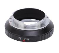 Dpofirs Adaptateur de Monture D'objectif pour MD vers LM | Alliage d\'aluminium, contrôle manuel, ajustement précis, photographie professionnelle