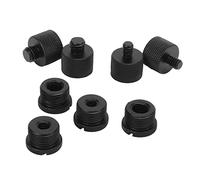 Dpofirs Adaptateur de Support de Microphone en Alliage D'aluminium Résistant aux Chocs, Installation Facile et Robuste pour Trépieds D'appareil Photo, Conversion de Vis de Filetage de Micro pour