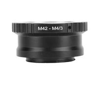 Dpofirs Adaptateur M42 à M4 / 3-Lens, Adaptateur de Montage de la Caméra d'allégation en Aluminium pour DMC-GH1 DMC-GF1 DMC-G10