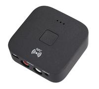 Dpofirs Adaptateur Récepteur Audio Bluetooth 5.0, Récepteur Bluetooth sans Fil NFC avec Appel Mains Libres pour Système Sonore en Streaming de Musique