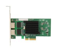 Dpofirs Adaptateur Réseau Ethernet, Port RJ45 PCI Express X4 Serveur Adaptateur Réseau Connexion Stable, Carte Réseau PCIe 10 100 1000 Mbps pour Ordinateur de Bureau, Installation Facile