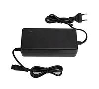 Dpofirs Adaptateur Secteur DC 54.6V / 2A 12mm 3 Broches pour Batterie au Lithium, Adaptateur de Portable 100-240V avec 6 Systèmes de Protection sans Bruit pour Les Batteries et Les