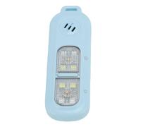 Dpofirs Alarme de sécurité Personnelle, Porte-clés D'alarme de sécurité 130 DB, Sirène de d'urgence avec Lumière LED 3 Couleurs et étanchéité pour L'auto-défense de Course de Nuit (Blue)