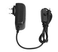 Dpofirs Alimentation 3A pour, Adaptateur Micro USB 5V avec Interrupteur, 15W, Cordon 95cm, Étanche (Prise UE)