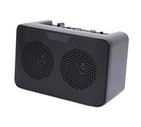 Dpofirs Ampli de Guitare Portable Multifonctionnel, Mini Combo, Amplificateur de Guitare pour la Performance, Bluetooth intégré, adapté aux Musiciens en Déplacement