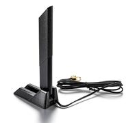 Dpofirs Antenne WiFi Tri-Bande 12dBi Antennes WiFi SMA pour Appareil WiFi, Routeur, Carte Réseau sans Fil, AP sans Fil, Antenne WiFi éternelle