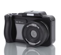 Dpofirs Appareil Photo Numérique, Vidéo HD 5K, 80 MP, Mise au Point Automatique AF, Zoom Numérique 18x, Double écran 3,5 et 2,0 Pouces, fonctionnalité Webcam