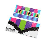 Dpofirs Autocollant pour Kalimba, Note Sticker, Accessoire de Décoration | Autocollants colorés pour touches de Piano à pouce, avec marquage numérique, pour débutant, 17 touches Kalimba