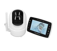 Dpofirs Babyphone vidéo de 4,3 pouces avec caméra numérique, moniteur vidéo sans fil avec surveillance de la température, portée de transmission jusqu'à 900 pieds, conversation bidirectionnelle,