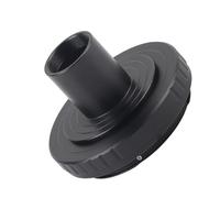 Dpofirs Bague Adaptatrice pour Oculaire de Microscope 23,2mm Monture T | Fabriqué en métal, haute résistance, sans déformation, compatible avec la plupart des oculaires de microscope
