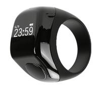Dpofirs Bague Compteur de Prière Numérique, Compteur de Doigt Intelligent avec Alerte par Vibration et Synchronisation for Comptage Quotidien des Prières