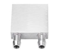 Dpofirs Bloc de Refroidissement par Eau CPU, Bloc de Refroidissement par Eau CPU en Aluminium Dissipateur de Chaleur pour Refroidisseur d'eau Liquide pour Ordinateur Portable PC, dissipateur(#1)