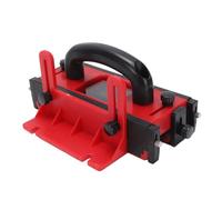 Dpofirs Bloc Poussoir de Table de Routeur de Fenêtre Transparent avec Bandes Antidérapantes, Bloc Poussoir de Coupe Sûr pour le Travail du Bois pour Scie à Ruban