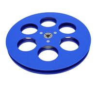 Dpofirs Bobine Réceptrice 1,4 Pouce, Bobine Vide 7 Pouces for Magnétophone à Bandes (BLUE)