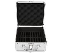 Dpofirs Boîte de Rangement pour Disque Dur 2,5", Valise de Rangement pour Disque Dur avec 20 Baies, étui de Transport pour Disque Dur Externe avec Verrouillage de Sécurité