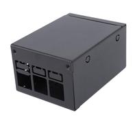 Dpofirs Boîtier en Métal pour RasPi 5 5B, Conception de Trous Pré-percés pour Une Transmission Fluide du Signal, Bonne Dissipation Thermique pour Les Professionnels de la Technologie
