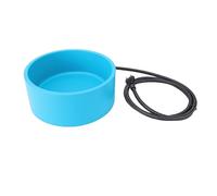 Dpofirs Bol d'eau Chauffant 3,2 L Bol pour Animaux de Compagnie à Chauffage Automatique Portable de Grande capacité pour Chiens, Chats et Plus D'énergie Matériau PP Imperméable à économie D'énergie