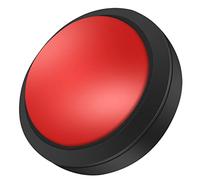 Dpofirs Bouton D' LED de 100 Mm avec convexité, Remplacement de Console | Bouton poussoir d\', LED DC12V, Micro interrupteur inclus, pour Machine de jeu, distributeur automatique, assemblage DIY