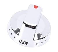 Dpofirs Bouton de Cuisinière à Gaz, 5 Pièces, Molette de Contrôle de | Bouton de brûleur de cuisinière avec finition miroir, pour NX58F5700WS NX58H5600SS NX58K7850SS