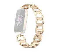 Dpofirs Bracelet en Métal de Remplacement pour Montre Intelligente de Luxe, Bracelet en Acier Inoxydable de qualité Supérieure avec Boucle Déployante, Léger et Confortable pour (1)