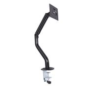 Dpofirs Bras de Bureau d'Ordinateur Pneumatique, Bras de Moniteur Mécanique Réglable Multi-Angle, Support de Montage VESA Ergonomique avec Rotation à 360 Degrés, pour Moniteur, Ordinateur Portable,
