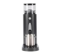 Dpofirs Burr Coffee Grinder, Moulin à café à Dose Unique électrique, avec 60 Paramètres de Mouture, 80 G de capacité, Support de Portafilter pour Espresso Drip French Press Cold Grind Home (685 noir)