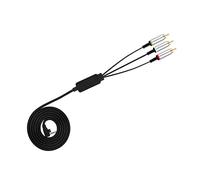 Dpofirs Câble AV Composant, Câble Vidéo pour 2000 3000 avec une Longueur de 1,5 M, Cordon de Remplacement pour Accessoire de Jeu de AV