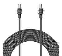 Dpofirs Câble d'alimentation CC Satellite de 2 M/5 M/10 M (6,5 Pieds/16 Pieds/32 Pieds), Câble Mini CC Câble D'extension d'alimentation CC Satellite Résistant à l'eau