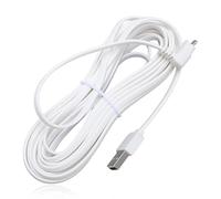 Dpofirs Câble D'alimentation for Arlo Pro for Arlo Pro 2 for Arlo GO for Arlo Light, Rallonge D'alimentation pour Caméra de sécurité Remplacement du Câble de Chargement de la Caméra de