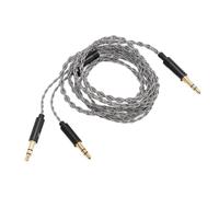 Dpofirs Câble de Casque en Cuivre plaqué Argent 3,5 Mm pour T1 II T5, pour les Professionnels de L'