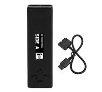 Dpofirs Câble D'émulateur FDSKey tressé de qualité Supérieure, Câble Adaptateur pour an 505 RO, Famicom Notoire dans Plus de 300 Jeux Classiques (Black)