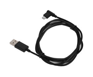 Dpofirs Câble D'extension de Rapide Micro USB 2 M, Cordon de Données pour Tablette de Dessin Intuos CTL480 CTL490 CTL690, Câble Micro USB Cordon de à Angle Droit à 90 Degrés