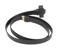 Dpofirs Câble D'extension D'en-tête de Panneau Avant USB 3.1 de Type C, Longueur de 1,64 M, Câble D'extension Flexible de Type E à Type C avec écrou, Câble de Panneau Avant USB 3.1