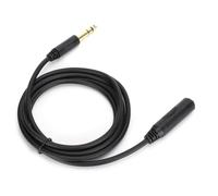 Dpofirs Câble Stéréo Mâle à Femelle 6,35 mm, Extension PVC Haute Performance 6 m pour Carte Son, Guitare Électrique